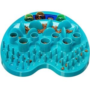 Pet Puzzle Enrichment Feeder Dog Cat | Slows Feeding | Engaging Activity Center